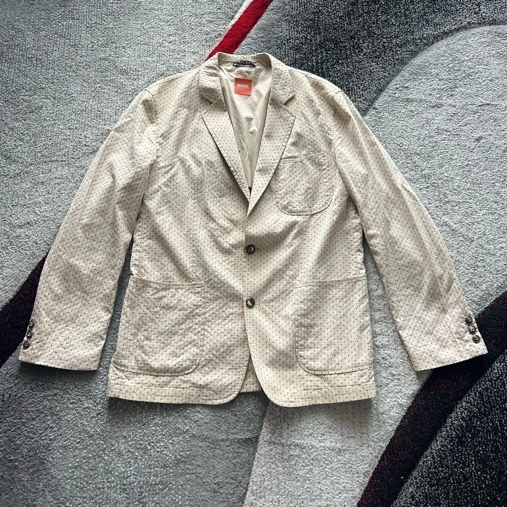 Boss Hugo Boss Vintage Retro Pattern Sport Coat